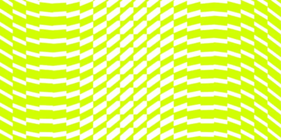Lime + white pattern colorway